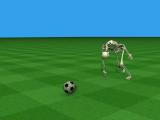 ragdoll reaction to soccerball obstacle